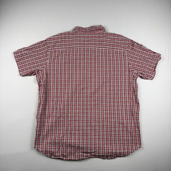 Columbia‎ University of Georgia Bulldogs Short Sleeve Button Down Shirt Mens XL - Picture 4 of 6